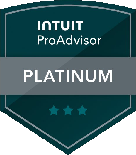 Intuit ProAdvisor Platinum tier badge